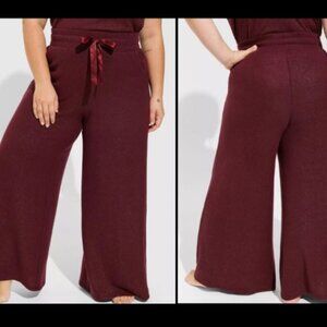 Torrid Plush Wide-Leg Lounge Pant 4X